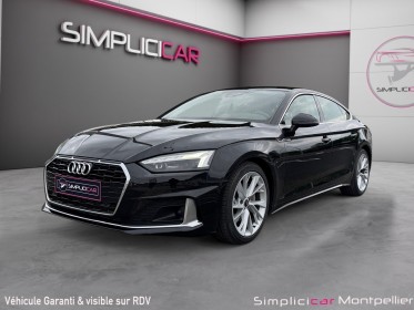 Audi a5 sportback 204ch design garantie 12 mois carplay sieges chauffants camera de recul occasion montpellier (34)...