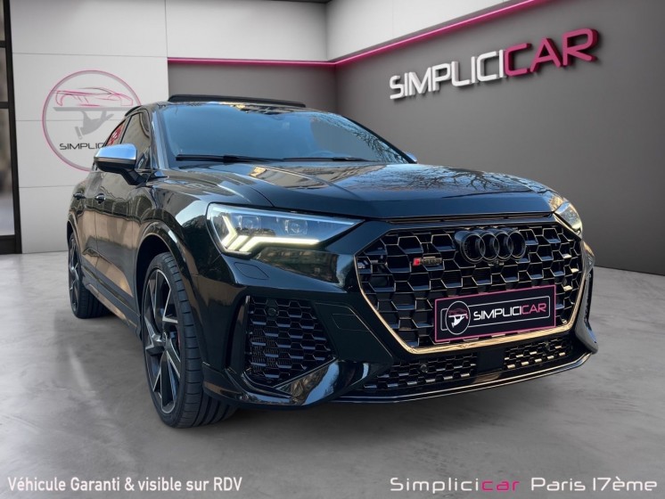 Audi rs q3 sportback 2.5 tfsi 400 ch s tronic 7 occasion paris 17ème (75)(porte maillot) simplicicar simplicibike france