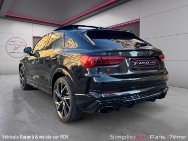 Audi rs q3 sportback 2.5 tfsi 400 ch s tronic 7 occasion paris 17ème (75)(porte maillot) simplicicar simplicibike france