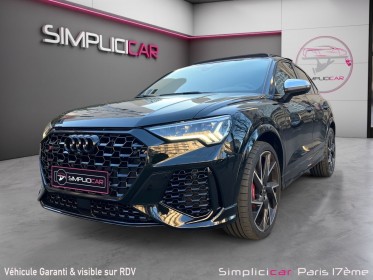 Audi rs q3 sportback 2.5 tfsi 400 ch s tronic 7 occasion paris 17ème (75)(porte maillot) simplicicar simplicibike france