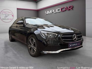 Mercedes classe e 220 d 9g-tronic avantgarde line toit ouvrant garantie 12 mois mercedes occasion simplicicar le raincy...