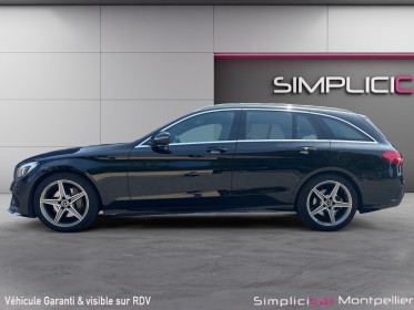 Mercedes classe c break 180 d sportline pack amg garantie 12 mois sièges cuirs chauffants occasion montpellier (34)...