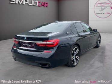 Bmw serie 7 g11/g12 2018 740e iperformance 326 ch m sport a, caméra 360, harman kardon, softclose, toit ouvrant, garantie...
