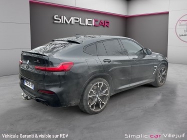 Bmw x4 m f98 480ch bva8, caméra 360, carplay, toit ouvrant, garantie 12 mois occasion simplicicar villejuif  simplicicar...