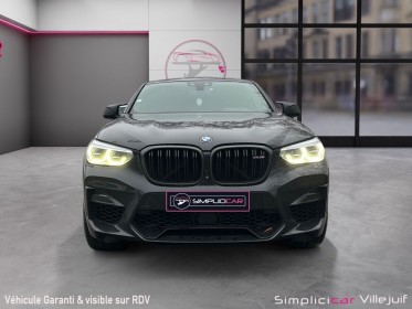 Bmw x4 m f98 480ch bva8, caméra 360, carplay, toit ouvrant, garantie 12 mois occasion simplicicar villejuif  simplicicar...