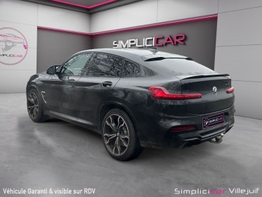 Bmw x4 m f98 480ch bva8, caméra 360, carplay, toit ouvrant, garantie 12 mois occasion simplicicar villejuif  simplicicar...