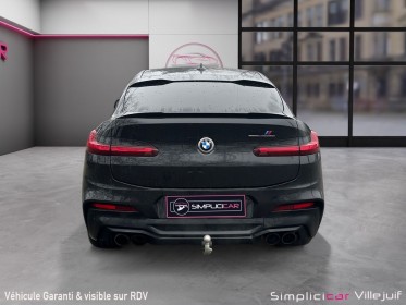 Bmw x4 m f98 480ch bva8, caméra 360, carplay, toit ouvrant, garantie 12 mois occasion simplicicar villejuif  simplicicar...
