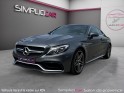 Mercedes classe c coupe 63s mercedes-amg /toit ouvrant/vh fr/entretiens mb/2e main/sieges electriqueschauffants occasion...