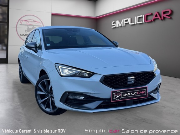 Seat leon e-hybrid 204 cv fr/pack hiver/camera radar av ar/led d'ambiance/carplay/garantie occasion simplicicar salon de...