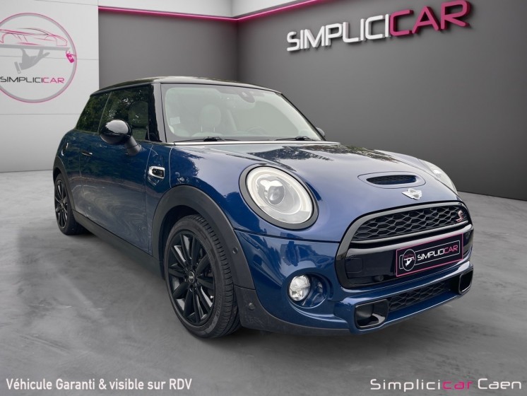 Mini hatch 3 portes f56 cooper s 192 ch bva6 red hot chili sièges chauffants / toit ouvrant / tête haute garantie 12 mois...