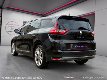Renault scenic iv tce 140 fap sl black edition caméra de recul 7 places garantie 12 mois occasion simplicicar mery-sur-oise...
