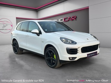 Porsche cayenne 3.0 v6 416 ch s e-hybrid tiptronic a état proche du neuf garantie 12 mois occasion simplicicar mery-sur-oise...