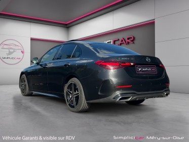 Mercedes classe c 300 e 9g-tronic amg line garantie 12 mois occasion simplicicar mery-sur-oise simplicicar simplicibike france