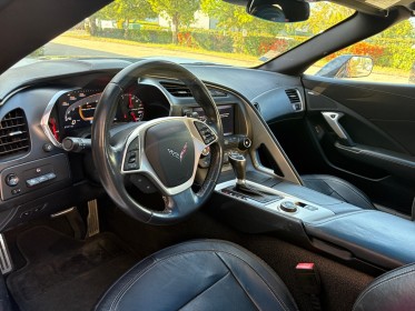 Chevrolet corvette c7 6.2 v8  3lt stingray 466 ch targa caméra de recul échappement à clapet garantie 12 mois occasion...
