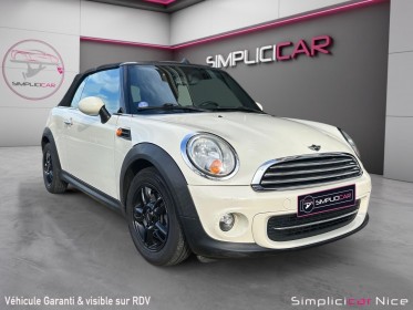 Mini cabriolet r57 122 ch cooper pack chili occasion  simplicicar nice - pfvauto simplicicar simplicibike france