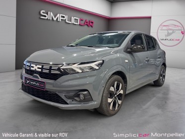 Dacia sandero tce 90 expression caméra de recul garantie 2027 occasion montpellier (34) simplicicar simplicibike france