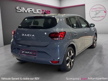 Dacia sandero tce 90 expression caméra de recul garantie 2027 occasion montpellier (34) simplicicar simplicibike france
