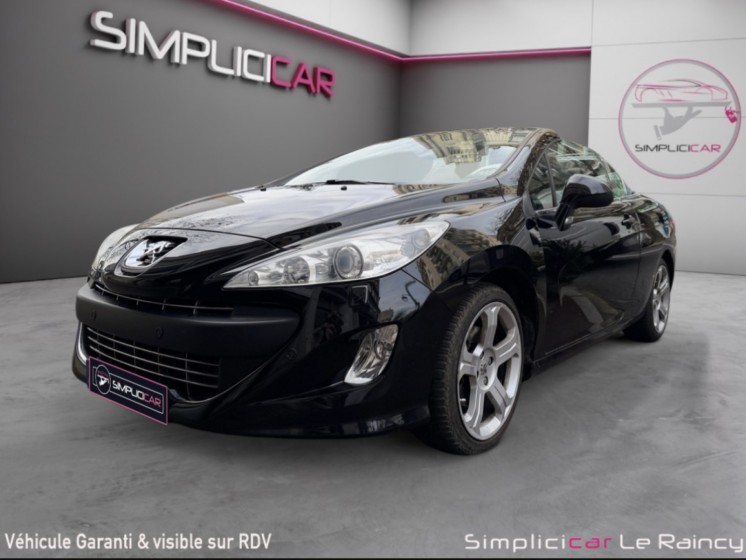 Peugeot 308 cc 2.0 hdi 16v 140ch pack sport cabriolet full entretiens a jour garantie 12 mois occasion simplicicar le raincy...