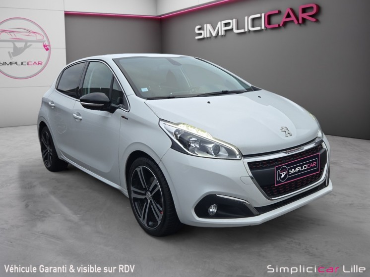 Peugeot 208 1.6 bluehdi 120ch ss bvm6 gt line / historique d'entretien / fap neuf occasion simplicicar lille  simplicicar...