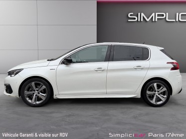 Peugeot 308 puretech 130ch ss eat8 gt line/ toit panoramique/courroie change occasion paris 17ème (75)(porte maillot)...