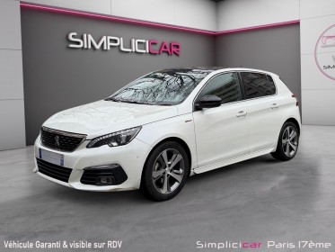 Peugeot 308 puretech 130ch ss eat8 gt line/ toit panoramique/courroie change occasion paris 17ème (75)(porte maillot)...