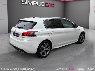 Peugeot 308 puretech 130ch ss eat8 gt line/ toit panoramique/courroie change occasion paris 17ème (75)(porte maillot)...