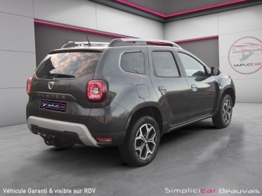 Dacia duster blue dci 115 4x4 prestige - garantie 12 mois occasion parc voitures beauvais simplicicar simplicibike france
