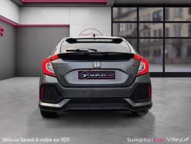Honda civic 2018 1.0 i-vtec 129 cvt exclusive premium, caméra ar, siège av/ar chauffant, toit ouvrant, full honda,...