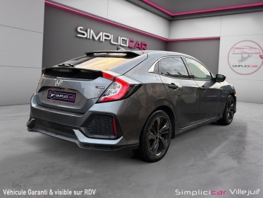 Honda civic 2018 1.0 i-vtec 129 cvt exclusive premium, caméra ar, siège av/ar chauffant, toit ouvrant, full honda,...