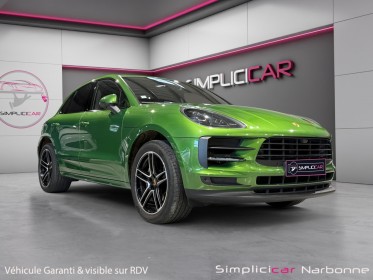 Porsche macan s 3.0 354 ch pdk echappement sport suspensions pilotées garantie 12 mois occasion simplicicar narbonne...