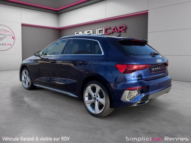Audi a3 sportback s line 40 tfsie 204ch s tronic 6 - siege chauffant - carplay - lumière d'ambiance - regulateur adaptatif...