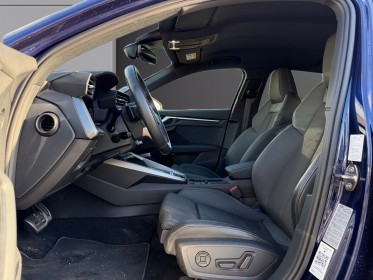 Audi a3 sportback s line 40 tfsie 204ch s tronic 6 - siege chauffant - carplay - lumière d'ambiance - regulateur adaptatif...