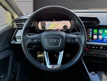 Audi a3 sportback s line 40 tfsie 204ch s tronic 6 - siege chauffant - carplay - lumière d'ambiance - regulateur adaptatif...