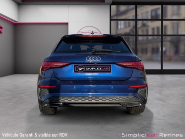 Audi a3 sportback s line 40 tfsie 204ch s tronic 6 - siege chauffant - carplay - lumière d'ambiance - regulateur adaptatif...