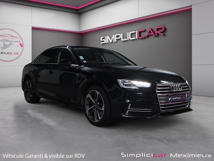 Audi a4 a4 1.4 tfsi 150 s tronic 7 s line garantie 12 mois occasion simplicicar meximieux simplicicar simplicibike france