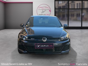 Volkswagen golf 1.4 tsi 150 hybride rechargeable dsg6 gte occasion cannes (06) simplicicar simplicibike france