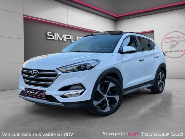 Hyundai tucson 1.7 crdi 141 2wd dct-7 executive toit ouvrant attelage caméra de recul garantie 12 mois occasion simplicicar...