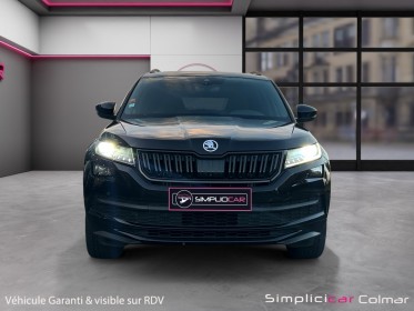 Skoda kodiaq 2.0 tdi  dsg7 7pl sportline toit ouvrant carplay caméra 360 garantie 12 mois occasion simplicicar colmar...