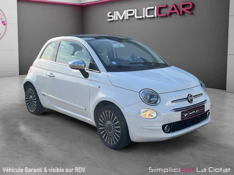 Fiat 500 serie 6 1.2 69 ch eco pack lounge occasion simplicicar la ciotat simplicicar simplicibike france