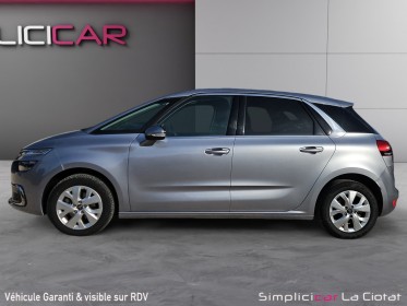 Citroen c4 spacetourer puretech 130 ss eat8 feel / entretien citroën complet / 1ère main occasion simplicicar toulon ouest...
