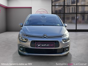 Citroen c4 spacetourer puretech 130 ss eat8 feel / entretien citroën complet / 1ère main occasion simplicicar toulon ouest...