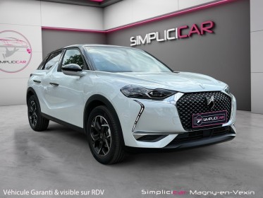 Ds ds 3 crossback 130 eat8 connected chic occasion simplicicar magny-en-vexin simplicicar simplicibike france