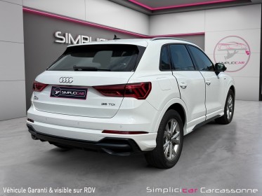 Audi q3 35 tdi 150 ch s tronic 7 s line occasion simplicicar carcassonne simplicicar simplicibike france