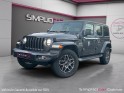 Jeep wrangler my21 unlimited 2.0 l 4xe phev hybrid rechargeable 380 cv bva8 overland pas de tvs société garantie 12 mois...