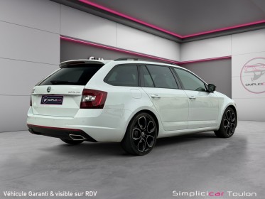 Skoda octavia combi 2.0 tdi 184 ch scr fap dsg7 rs garantie 12 mois occasion simplicicar toulon est simplicicar simplicibike...