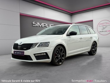 Skoda octavia combi 2.0 tdi 184 ch scr fap dsg7 rs garantie 12 mois occasion simplicicar toulon est simplicicar simplicibike...