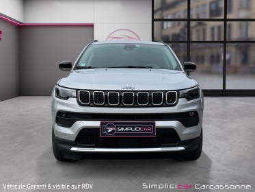 Jeep compass my20 1.3 gse t4 190 ch phev at6 4xe eawd limited occasion simplicicar carcassonne simplicicar simplicibike france