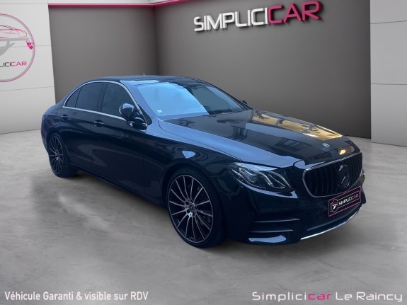 Mercedes classe e 220 d 9g-tronic sportline garantie 12 mois suivi mercedes complet toit ouvrant siège chauffant carplay...
