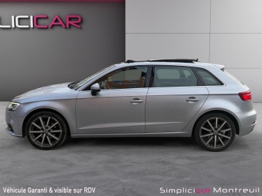 Audi a3 sportback tfsi 150 s tronic 7 s line/cuir complet/entretien et suivi complet/ pack hifi/toit ouvrant/garantie 12 mois...
