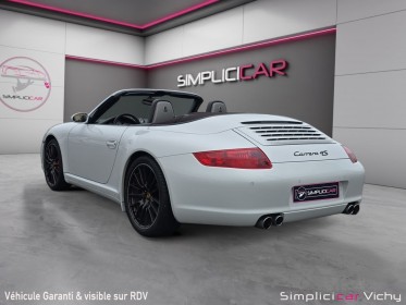 Porsche 911 carrera 4 cabriolet 997 s 3.8i 355 ch pas de malus révisée garantie 12 mois occasion simplicicar vichy...